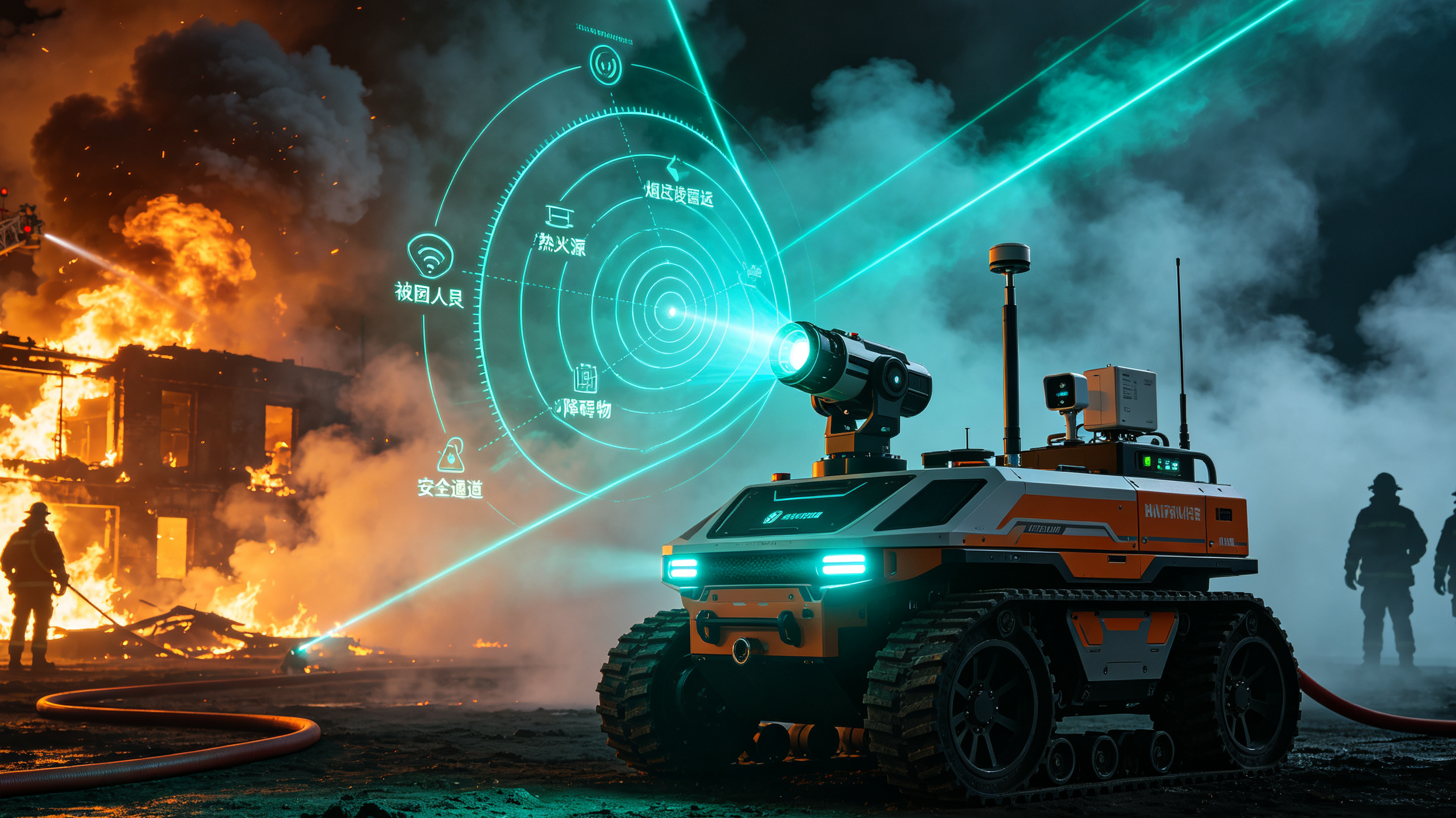 Firefighting Robots
